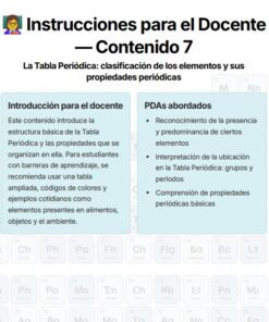 Química Tercer Grado de Secundaria- Actividades para Alumnos con Barreras para el Aprendizaje 8 imagen 3 5