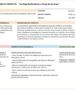 Artes - Programa Analítico y Plano Didáctico - Primer Grado de Secundaria 8 imagen 3 a1