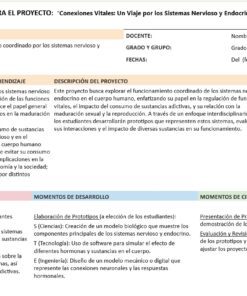 Biología - Programa Analítico y Plano Didáctico - Primer Grado de Secundaria 8 imagen 3 bio
