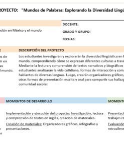 Inglés - Programa Analítico y Plano Didáctico - Tercer Grado de Secundaria 8 imagen 3 e3