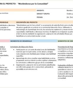 Educación Física - Programa Analítico y Plano Didáctico - Primero, Segundo y Tercer Grado de Secundaria 8 imagen 3 ef