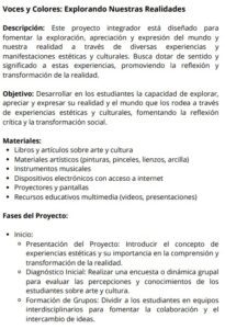 Proyectos Interdisciplinarios NEM 1° de Secundaria 2026-2027 PDF Imprimible