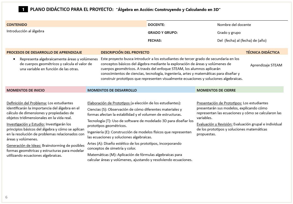 Matemáticas - Programa Analítico y Plano Didáctico - Tercer Grado de Secundaria 4 Matemáticas - Programa Analítico y Plano Didáctico - Tercer Grado de Secundaria - Image 4
