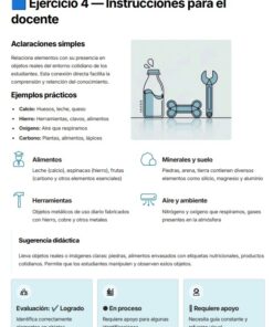 Química Tercer Grado de Secundaria- Actividades para Alumnos con Barreras para el Aprendizaje 9 imagen 4 5