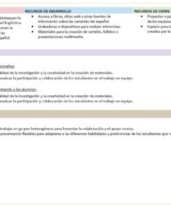 Español - Programa Analítico y Plano Didáctico - Tercer Grado de Secundaria 9 imagen 4 esp3