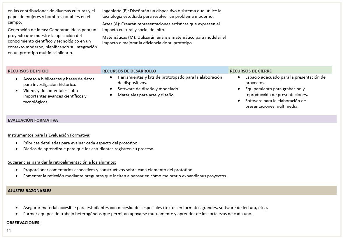 Química - Programa Analítico y Plano Didáctico - Tercer Grado de Secundaria 5 Química - Programa Analítico y Plano Didáctico - Tercer Grado de Secundaria - Image 5
