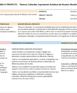 Artes - Programa Analítico y Plano Didáctico - Tercer Grado de Secundaria 8 imagen3 a3