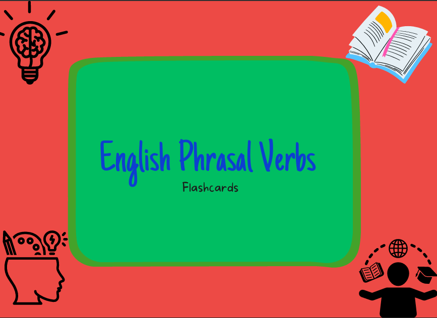 Tarjetas para imprimir los verbos frasales 1 Tarjetas para imprimir los verbos frasales