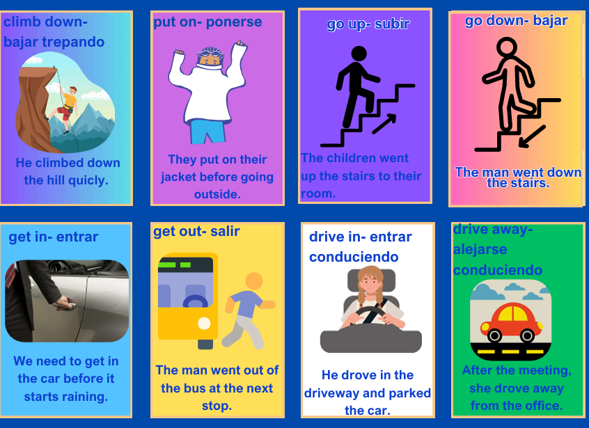 Tarjetas para imprimir los verbos frasales 4 Tarjetas para imprimir los verbos frasales - Image 4