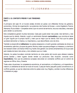 Desafio del historiador - Primera Guerra Mundial 9 img 1 a
