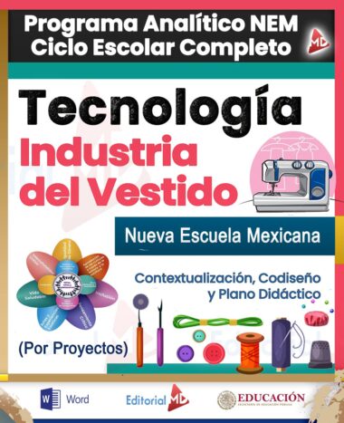 Programa Analítico Tecnología Industria del Vestido 1° (NEM 2025 – 2026) 1er Trimestre