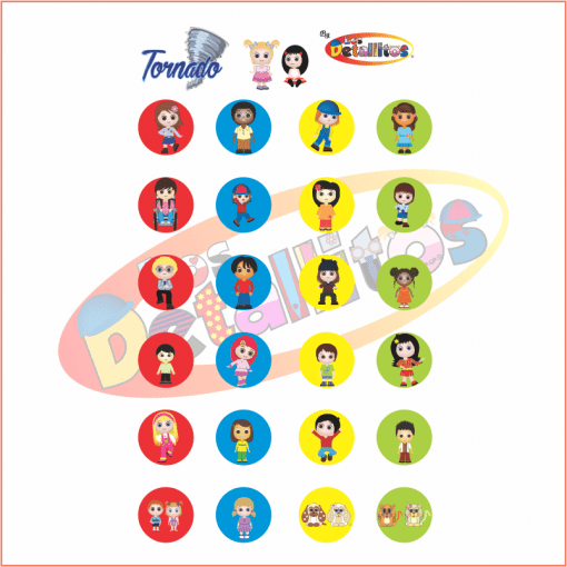 Un colorido juego de mesa que presenta varias fichas de personajes de dibujos animados y espacios temáticos marcados con letras e ilustraciones divertidas, como un Tornado Gigante De 1,40 X 2 Metros y globos.