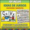 juegos gratis posters mantelitos abecedario alphabet ingles english cuadernillos aprendizajes 2