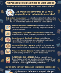 Kit de inicio de ciclo escolar para la fase 1