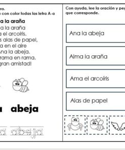 lectura con A