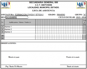 lista sec