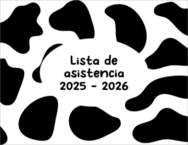Lista de asistencia 2025-2026 (Mensual)