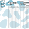 Lista de asistencia 2025-2026 (Mensual) Vaquitas 4 La