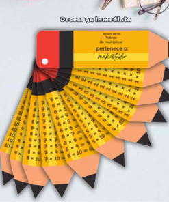𝐋𝐋𝐀𝐕𝐄𝐑𝐎 𝐃𝐄 𝐋𝐀𝐒 𝐓𝐀𝐁𝐋𝐀𝐒 𝐃𝐄 𝐌𝐔𝐋𝐓𝐈𝐏𝐋𝐈𝐂𝐀𝐑(lápiz)