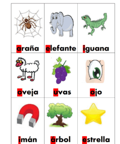 loteria vocales de la planeacion de abril