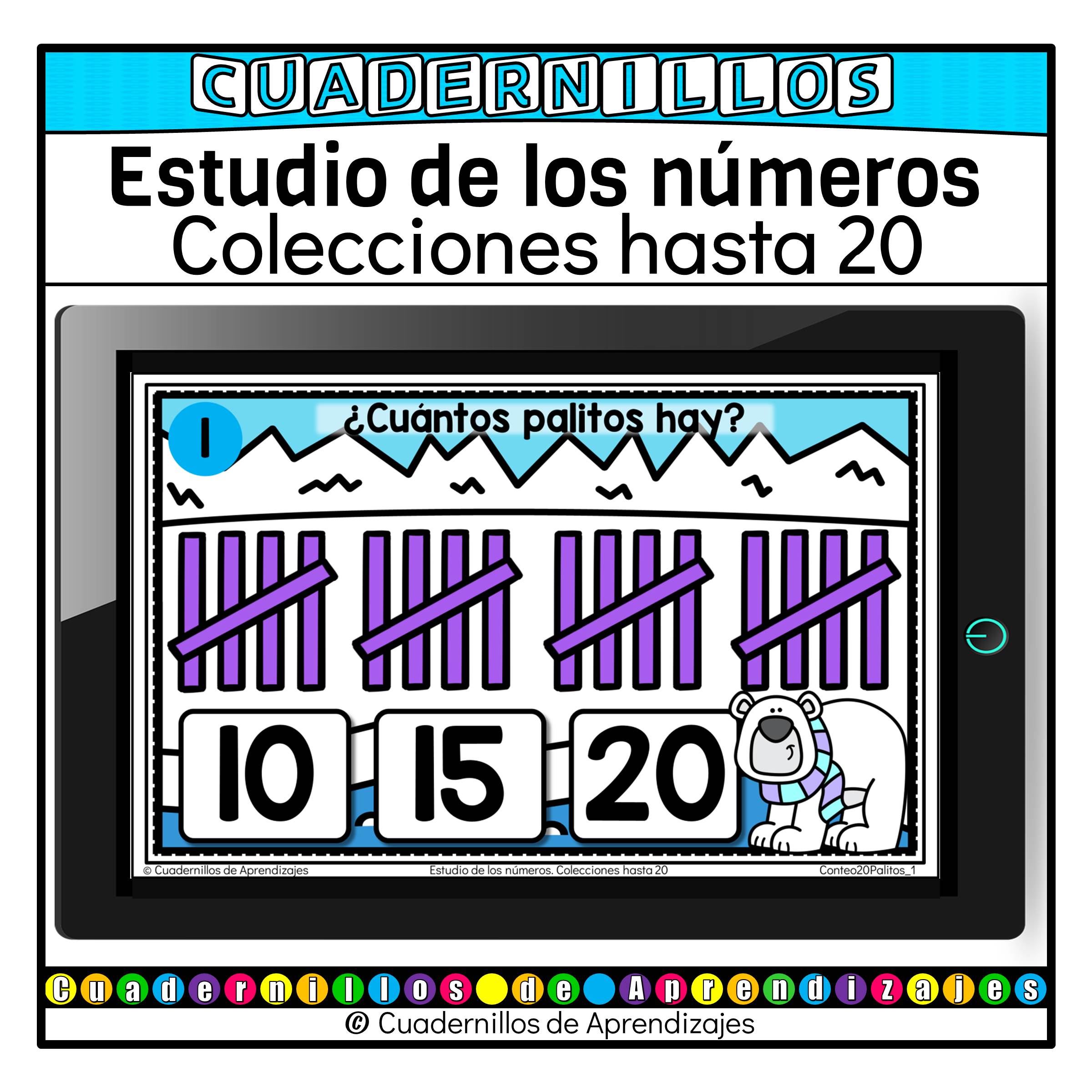 Colecciones hasta 20 Marcas de conteo Estudio de los números Matemáticas Primer Grado Primaria Fichas Digitales 1 Colecciones hasta 20 Marcas de conteo Estudio de los números Matemáticas Primer Grado Primaria Fichas Digitales