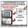 Colecciones hasta 20 Marcas de conteo Estudio de los números Matemáticas Primer Grado Primaria Fichas Digitales 16 marcas conteo colecciones fichas digitales 7