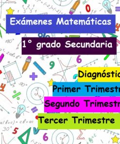 Exámenes Matemáticas (1° grado Secundaria)