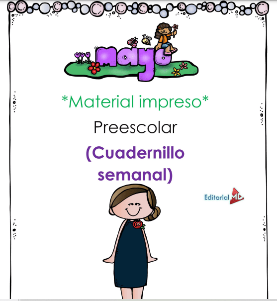 material didactico de mayo para preescolar