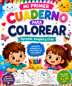 MI PRIMER CUADERNO PARA COLOREAR