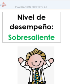 observaciones y recomendaciones para boletas de preescolar 2019