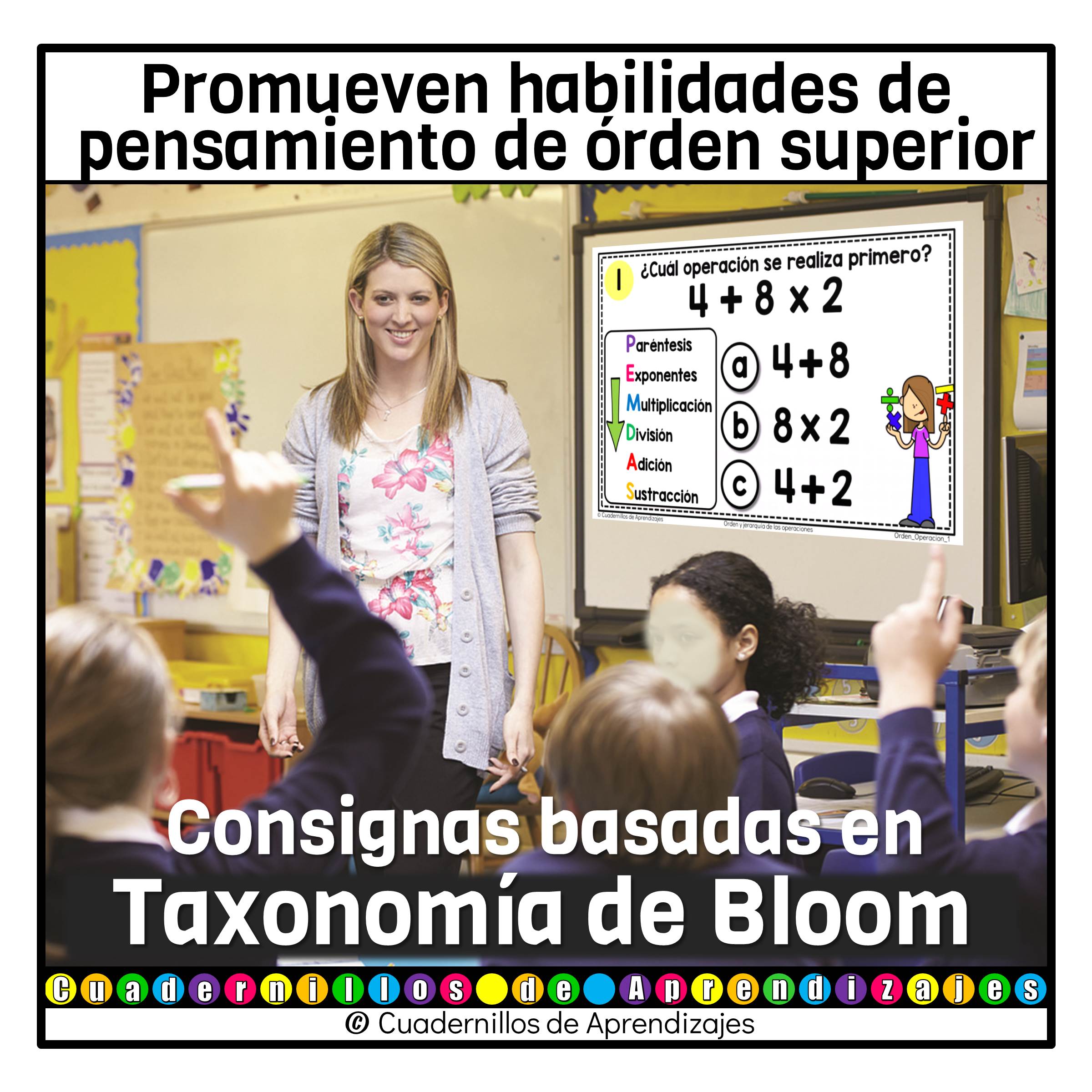 Orden y jerarquía de operaciones Significado de las operaciones Matemáticas Grado Primaria Fichas Digitales 4 Orden y jerarquía de operaciones Significado de las operaciones Matemáticas Grado Primaria Fichas Digitales - Image 4
