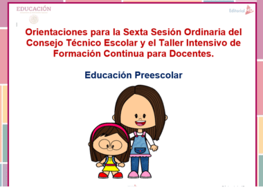 orientaciones sexta sesion cte preescolar