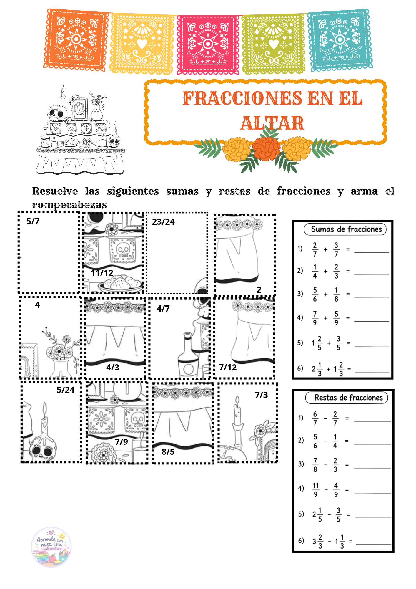 Cuadernillo: día de muertos 4 Cuadernillo: día de muertos - Imagen 4