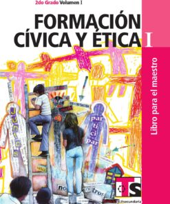 Portada colorida de un libro de texto en español titulado 