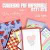 Cuaderno PDF TATA BT21 BTS