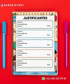 Un bloc de notas titulado 