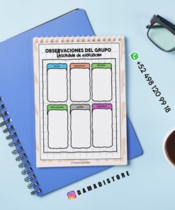 Un bloc de notas titulado 