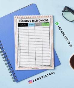 Un bloc de notas titulado 