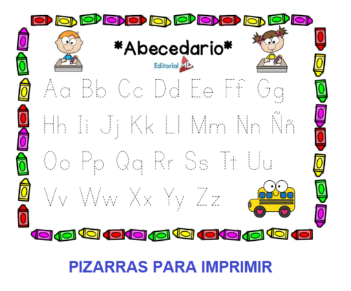 pizarras para niños