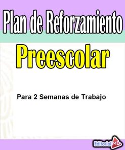 plan de reforzamiento preescolar