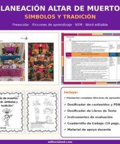 Planeación Altar de Muertos para Preescolar: Símbolos y Tradición