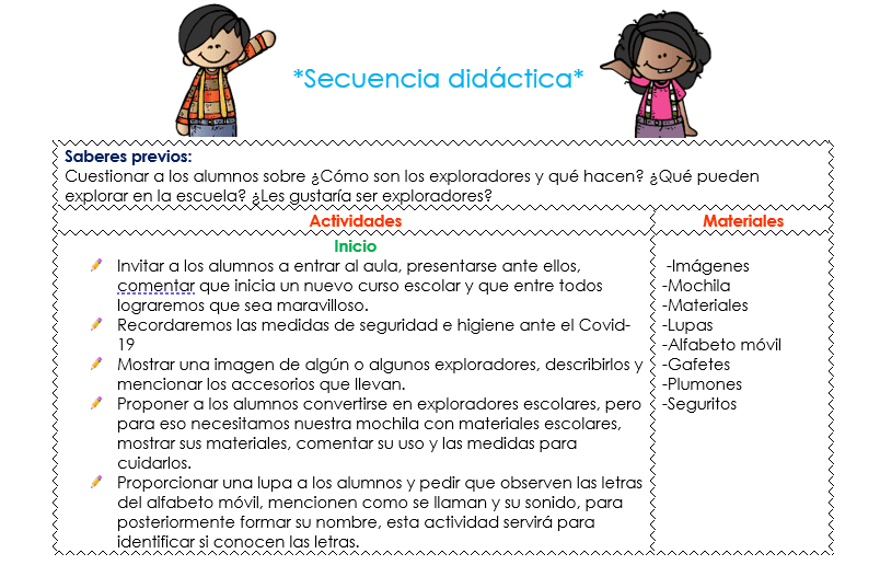 planeacion anual para clases presenciales