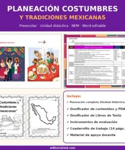 Planeación de Costumbres y Tradiciones Mexicanas para Preescolar