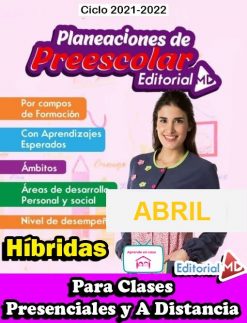 planeacion de ABRIL para preescolar