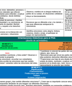 planeacion de las emociones