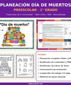 Planeación Día de Muertos para Preescolar | Taller Crítico NEM