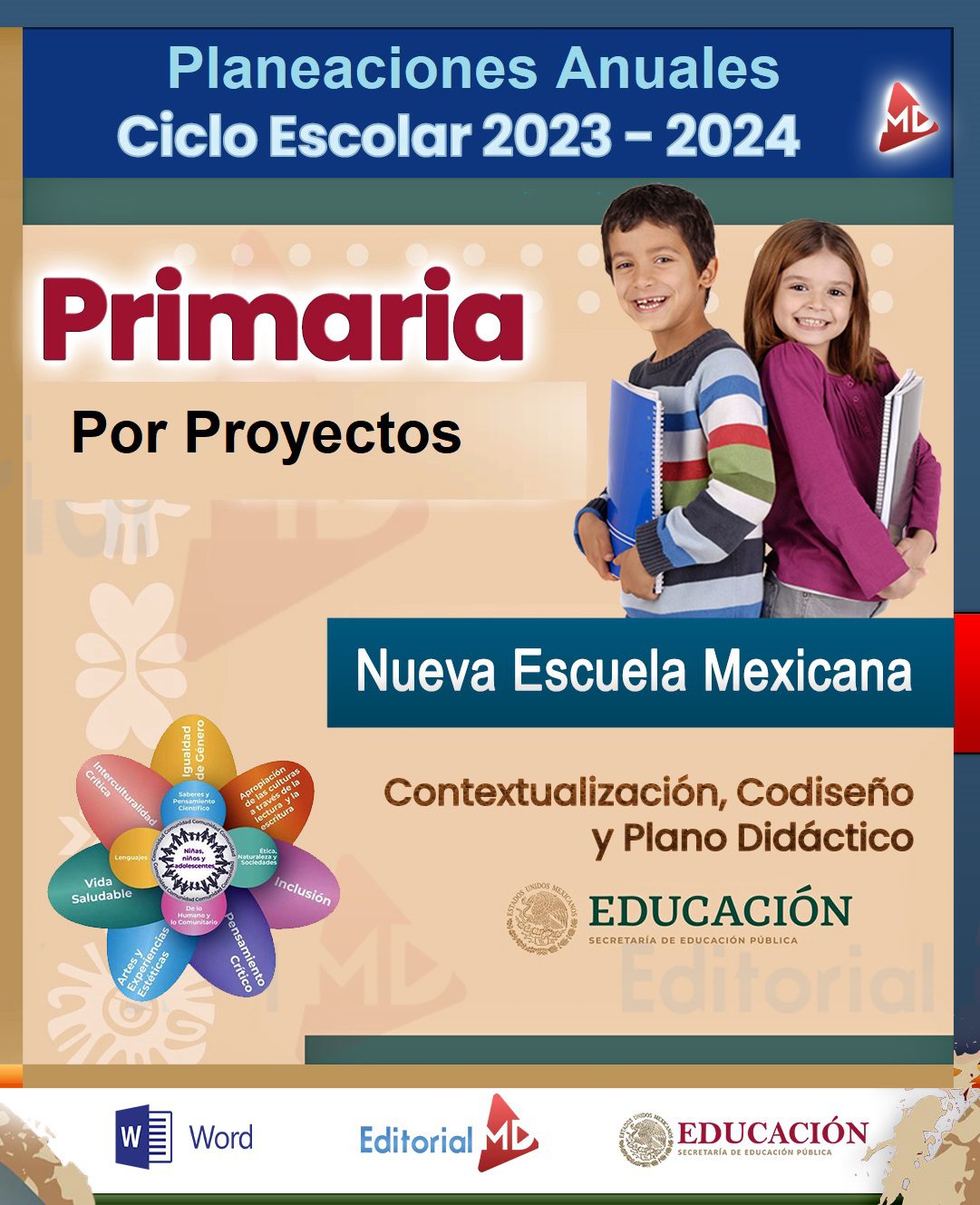 Planeaciones de 1 a 6 de Primaria Por Proyectos 2024