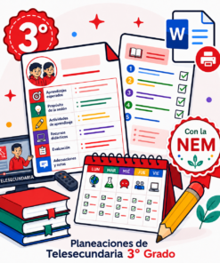 Planeaciones de Telesecundaria Tercer Grado
