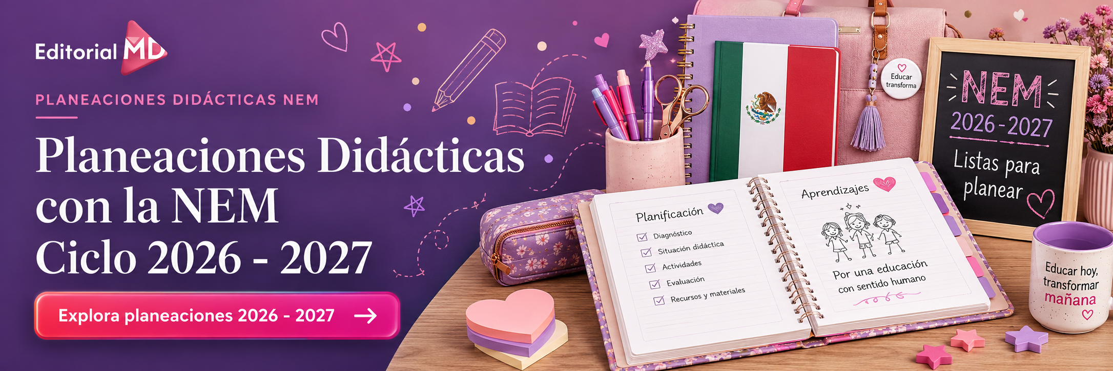 Material educativo para maestros 1 planeaciones dicacticas con la nem ciclo 2026-2027