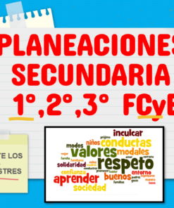 planeaciones formacion civica secundaria